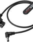 Alvin's Cables Dtap to DC Ultra-Flexible Cable for Atomos Ninja V, 2ft D-tap to 2.1 DC Right Angle Power Cable for Blackmagic Design Video Assist,SmallHD 702,for Feelworld FW568 Monitor