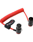 Alvin's Cables Low-Profile XLR 3 Pin Male to Female Ultra-Flexible Coiled Cable, Aramid-Reinforced for Sony|Canon|Blackmagic Pro Cameras & Studio Audio