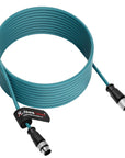 Alvin's Cables M12 A-Code 8 Pin Male to 8 Pin Female Cat6a High-Flex Shielded Sensor Actuator Cable for Cognex Industrial Camera 15m/49ft