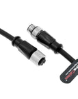 Alvin's Cables M12 A-Code 5 Pin Male to Female Extension Cable for Industrial Automation Fieldbus Communication, Shielded High-Flex Sensor and Actuator Signal Power Cable 3.3ft/1m