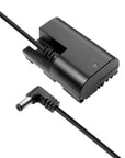 Alvin's Cables LP-E6NH Dummy Battery to DC Power Cable for Canon-R5C Camera, EOS R7 R6 R 90D 80D 7D Mark II 7D 70D6D 60D 5D Mark IV 5DS Camera, 50cm/19.7inches