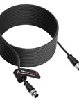 Alvin's Cables M12 A-Code 8 Pin Male to 8 Pin Female Cat6a High-Flex Shielded Sensor Actuator Cable for Cognex Industrial Camera 15m/49ft