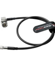 Alvin's Cables Micro BNC to BNC Cable 12G-SDI High Speed 4K UHD Video Coaxial Cable, Right Angle BNC 75 Ohm Ultra-Slim for Blackmagic Video Assist 5" Monitor,50CM|19.7inches
