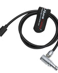 Alvin's Cables Record Control Cable for DJI Focus Pro, RED Komodo Camera, Right Angle EXT 9 Pin to Type-C USB-C Control Cable 60cm|23.6in