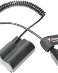 Alvin’s Cables Dtap to NP-W235 Dummy Battery Power Coiled Cable for Fujifilm XH2S GFX100 II GFX100S GFX50S II X-H2 X-T5 X-T4 X-S20 Camera
