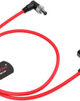 Alvin's Cables Dtap to Locking DC 2.1 Cable, Atomos Ninja Dtap Power Cable Right Angle Ultra Soft for Video Devices PIX-E7 PIX-E5 Monitor, for Hollyland Mars 400s 60cm|23.6in