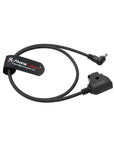 Alvin's Cables Dtap to DC Ultra-Flexible Cable for Atomos Ninja V, 2ft D-tap to 2.1 DC Right Angle Power Cable for Blackmagic Design Video Assist,SmallHD 702,for Feelworld FW568 Monitor