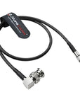 Alvin's Cables Micro BNC to BNC Cable 12G-SDI High Speed 4K UHD Video Coaxial Cable, Right Angle BNC 75 Ohm Ultra-Slim for Blackmagic Video Assist 5" Monitor,50CM|19.7inches