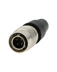 Alvins Hirose 4-Pin Male Connector HR10A-7P-4P Male Plug for Sound Devices 664| Zaxcom| Sony Venice