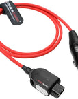 Alvin's Cables Alvins Smart D-Tap to XLR 4 Pin Female Braided Power Cable for Sony VeniceF55|SXS, for Blackmagic URSA Mini Pro, Tvlogic Monitor, Ultra Flexible, 1M|39.4inches