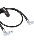 Alvin's Cables Power Cable for Kinefinity Eagle e-viewfinder from Z CAM E2 Camera, Rotatable Right Angle 2 Pin to 5 Pin Right Angle Cable, 50cm| 19.7inches