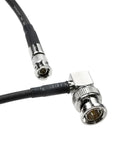 Alvin's Cables Micro BNC to BNC Cable 12G-SDI High Speed 4K UHD Video Coaxial Cable, Right Angle BNC 75 Ohm Ultra-Slim for Blackmagic Video Assist 5" Monitor,50CM|19.7inches