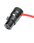Alvin's Cables Rotatable Low-Profile XLR 3 Pin Male to Female Ultra-Flexible Coiled Cable, Aramid-Reinforced for Sony|Canon|Blackmagic Pro Cameras & Studio Audio