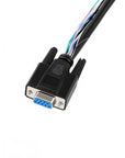 Alvin’s Cables Control Cable for Keyence SR-X AI Barcode Reader, M12 A-Code 12 Pin Female to DB9 Female Replacement for OP-88681 OP-88682 OP-88683, High Flex Drag Chain