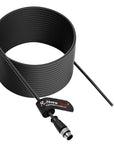 Alvin's Cables M12 A-Code 8 Pin Male to Open End Power I/O Cable Cat6a High-Flex Shielded for Cognex Keyence Basler Industrial Automation Fieldbus Module 65.6ft/20m