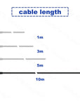 Alvin’s Cables HR10A-7P-6S Hirose 6 Pin Female to Open End Power I/O Cable High Flex Shielded for Sony CCD XC-75, Basler Ace GigE, AVT GigE Industrial Camera 9.8ft/3m