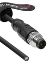 Alvin's Cables M8 6 Pin A-Code Male to Flying Lead Basler Power I/O Cable, Industrial Sensor Connector Shielded Cable for Basler Camera, Automation Control, Vision System