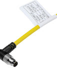 Alvin's Cables M8 5-Pin B-Code Male to Flying Lead I/O Cable for Cognex in-Sight Micro 2000, Trigger Strobe Cable for Vision System Industrial Automation, High Flex,1m/3.3ft