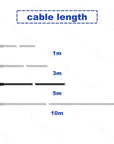 Alvin’s Cables HR10A-7P-6S Hirose 6 Pin Female to Open End Power I/O Cable High Flex Shielded for Sony CCD XC-75, Basler Ace GigE, AVT GigE Industrial Camera 9.8ft/3m