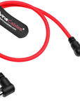Alvin's Cables Locking DC to DC Cable for Atomos Ninja V Shogun, 5.5 2.1 Locking DC Right Angle Ultra Soft Cable for Video Devices PIX-E7 PIX-E5 Monitor 45cm|17.7in