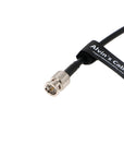 Alvin's Cables Micro-BNC High-Density BNC to BNC 6G HD SDI Coaxial-Cable for Blackmagic-Video-Assist, Right-Angle 75 Ohm 50cm|19.7inches