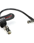 Alvin's Cables 12G Micro BNC to BNC Female Adapter Cable, High Density 4K UHD Video Coaxial Cable, 75 Ohm Ultra-Slim for Blackmagic Video Assist 5" Monitor, Right Angle Micro BNC 7.9inches