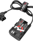 Alvin’s Cables D-tap to LP-E6P Dummy Battery Power Cable for Canon EOS R5 Mark ll/ R5/ R6 Mark ll/ R6/ R7/ R Camera 2.6ft| 80cm