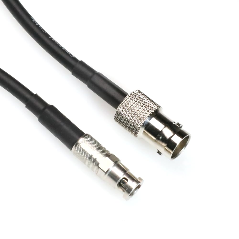 Alvin's Cables 12G Micro BNC to BNC Female Adapter Cable, 12G-SDI High Density 4K UHD Video Coaxial Cable, 75 Ohm Ultra-Soft for Blackmagic Video Assist 5" Monitor 20CM| 7.9inches