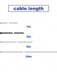 Alvin’s Cables HR10A-7P-6S Hirose 6 Pin Female to Open End Power I/O Cable High Flex Shielded for Sony CCD XC-75, Basler Ace GigE, AVT GigE Industrial Camera 9.8ft/3m