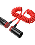 Alvin's Cables Low-Profile XLR 3 Pin Male to Female Ultra-Flexible Coiled Cable, Aramid-Reinforced for Sony|Canon|Blackmagic Pro Cameras & Studio Audio