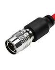Alvin's Cables Ultra Soft DC to Hirose 4 Pin Power Coiled Cable for Sound Devices 633| 644| 688, Zoom F4|F8, ZAXCOM