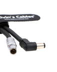 Alvin's Cables Z CAM E2 Flagship to DC Power Cable 2 Pin to Right Angle DC from Nitze Plate