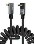 Alvin's Cables Coiled USB-C Cable, 20Gbps Data Transfer, 240W, 4K@60Hz