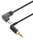 Alvin’s Cables Tentacle Timecode Cable for Sony FX3| FX30| A7S3| A1 Camera, Locking 3.5mm TRS to Micro USB Timecode Cable for Deity TC-1, Tentacle SYNC E Timecode Generator 35cm| 13.8in