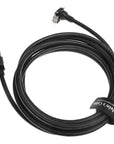 Alvin's Cables GigE Vision Cable Vertical RJ45 Screw Lock Industrial Ethernet Cable Shielded CAT6a High-Flex Drag-Chain, Compatible with Cognex Keyence Basler Hikvision Camera, Down Angle