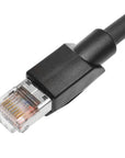 Alvin's Cables RJ45 Ethernet Cable, Up-Angle Cat6a Shielded Industrial Profinet Ethernet Cable High-Flex Drag-Chain High-Speed Gold-Plated Connectors for PLC, Robotics & Motion Control 6.6ft/2m