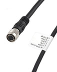 Alvin's Cables Industrial Camera I/O Cable + HR10A-10P-12S Hirose 12 Pin Female Power Adapter for Basler/Hikvision/Dahua/Sony/MindVision Camera, 12V 2A (1Meter / 3.3 FT)