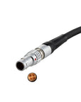 Alvin's Cables 26V Power Cable for Sony Venice Camera from MotoCrane Titan LT, 4-Pin to XLR 4-Pin Female Right-Angle Camera Power Cable 30cm|12inches