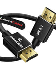 Alvin's Cables 8K Short HDMI 2.1 Cable, 48Gbps Ultra High Speed