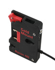 Alvin's Cables Gold Mount Battery Plate for DJI Ronin 4D, G-Mount Power Plate with D-Tap & 0B 2-Pin Outputs, Straight / Rotatable Right Angle 1B 6-Pin Power Cable, Red / Black