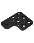 Alvins Camera V-Raptor XL Side Extension Kit for for RED Gear Fixation Universal Expansion Cold Shoe Side Panel Kit, Black