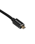 Alvin's Cables 8K 2.1 Micro-HDMI to Full HDMI Braided Cable, D to A Coiled HDMI for Atomos-Ninja-V for Canon-R5C R5 R6, for Sony A7RIII A7II A7M3 A7R IV A6500, for FUJIFILM X-T4 X-T3(18 to 28 Inch)