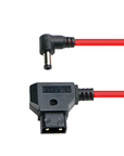 Alvin's Cables Dtap to DC Cable for Atomos Shogun,Ultra Soft D-tap to 2.1 DC Right Angle Power Cable for Blackmagic Design Video Assist,SmallHD 702,for Feelworld FW568 Monitor 60cm|23.6in