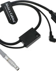 Alvin’s Cables Run Stop Cable for ARRI cforce RF| cmotion cPRO Motor for Canon C500/C300 Camera CAM 7 Pin to LANC+D-tap Cable Compatible with K2.0015757