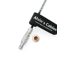 Alvin's Cables Nucleus-Nano II Motor Run Stop Cable for Tilta for Arri Alexa 35| Mini LF| LF| SXT| XT| Amira Cameras Fischer 3 Pin to Right Angle USB-C Type-C RS Cable 40cm| 15.7inches