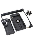Alvin’s Cables NP-F970 Battery Board to DR E6 Dummy Battery Adapter Plate for Canon EOS 5DS R 5D MARK II 5D MARK III 5D MARK Ⅳ 6D 60D 60Da 7D Mark II 70D 80D/Sony NP F970 F960 F770 F750 F570 F550 Batt