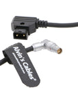 Alvin’s Cables Power Cable for RED Komodo 6K Camera, Ultra Soft Rotatable Right Angle 2 Pin Female to D-tap