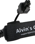 Alvin’s Cables D-Tap to 4-Pin Microfit Power Cable for Freefly Ember S5K Camera (Coiled cable)