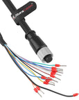 Alvin's Cables M12 A-Code 12-Pin Female to Open Wire Terminal Power I/O Cable for Keyence OP-88810/OP-88811/OP-88812 Industrial Cameras Interface Integrated Cable 2m|6.56ft