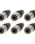 Alvins Hirose 4-Pin Male Connector HR10A-7P-4P Male Plug for Sound Devices 664| Zaxcom| Sony Venice